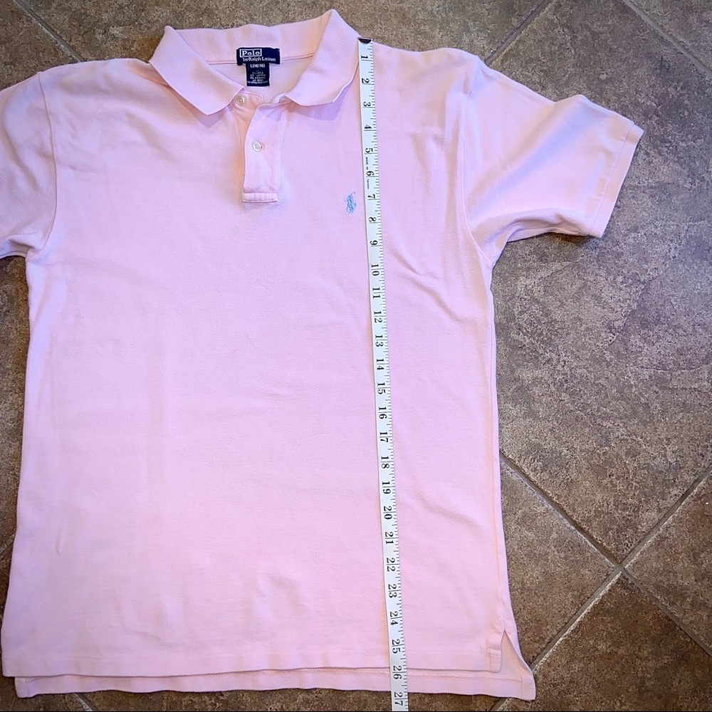 GUC - Polo Ralph Lauren Pink Polo Shirt - Picture 5 of 7